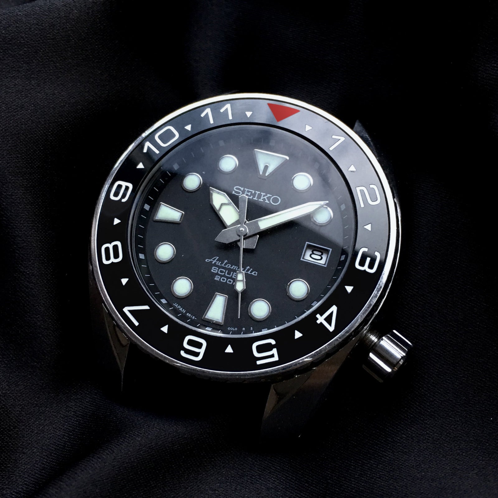 Ceramic Insert - Sumo Dual Time Red T Black