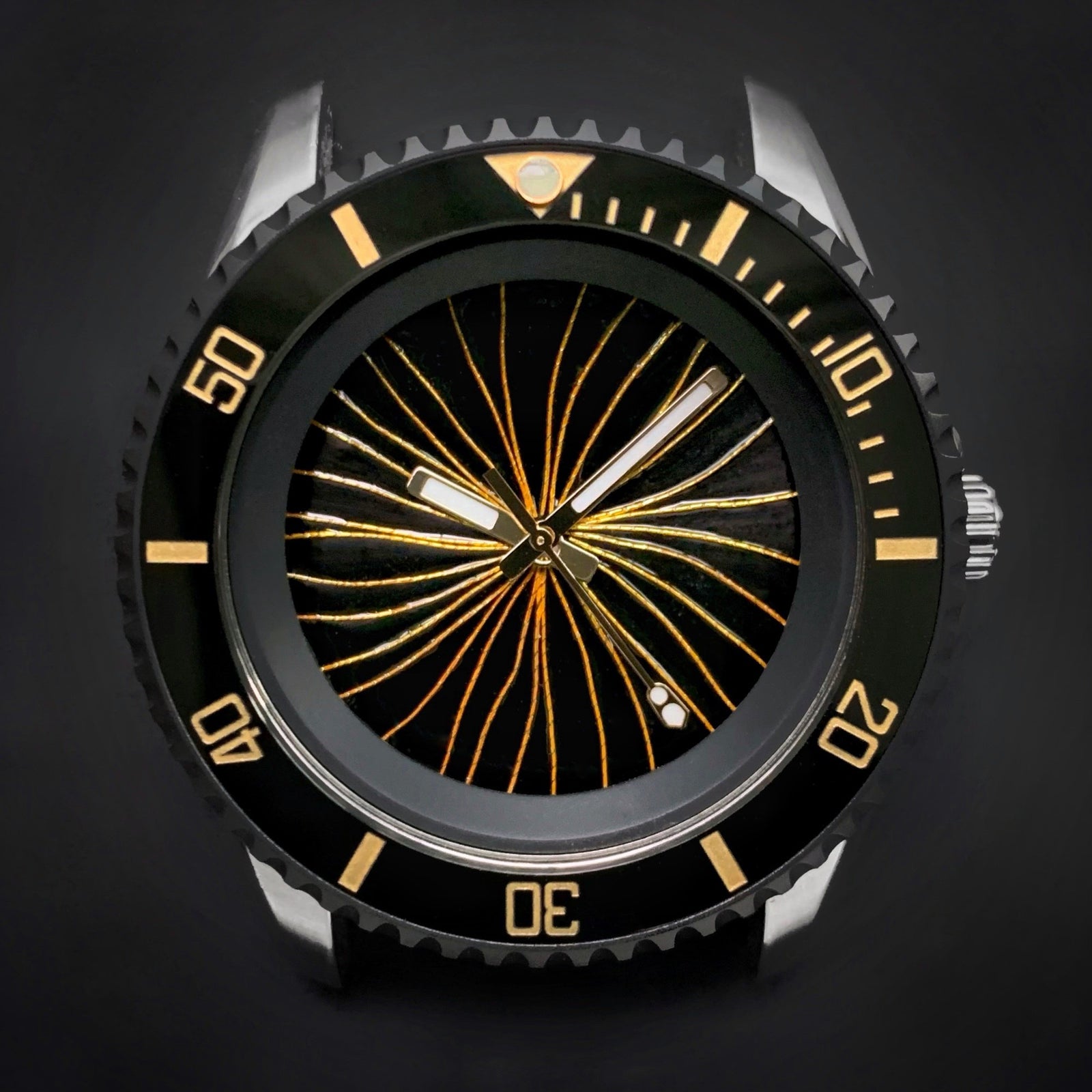 Ceramic Insert - Urchin Sub Black X Gold