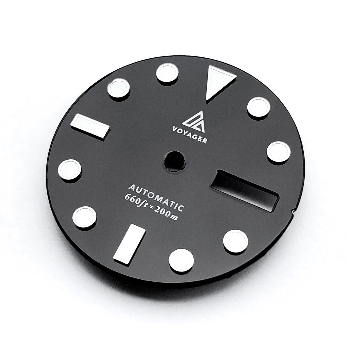 Dial - Voyager 2 - Black - Day Date / Date / No Date