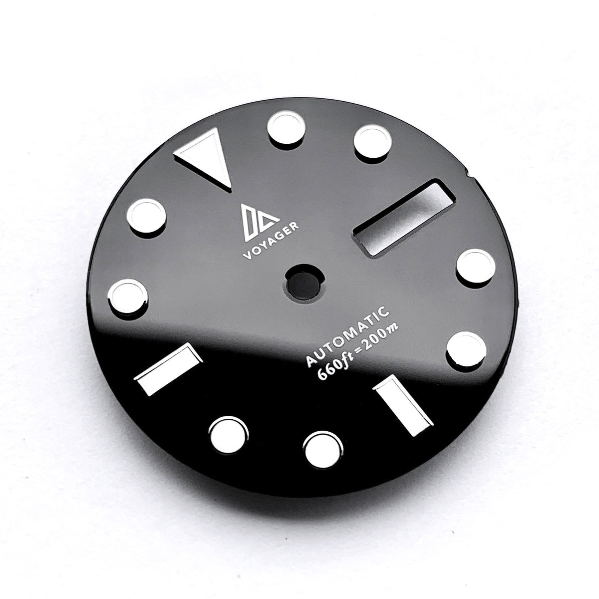 Dial - Voyager 2 - Black - Day Date / Date / No Date