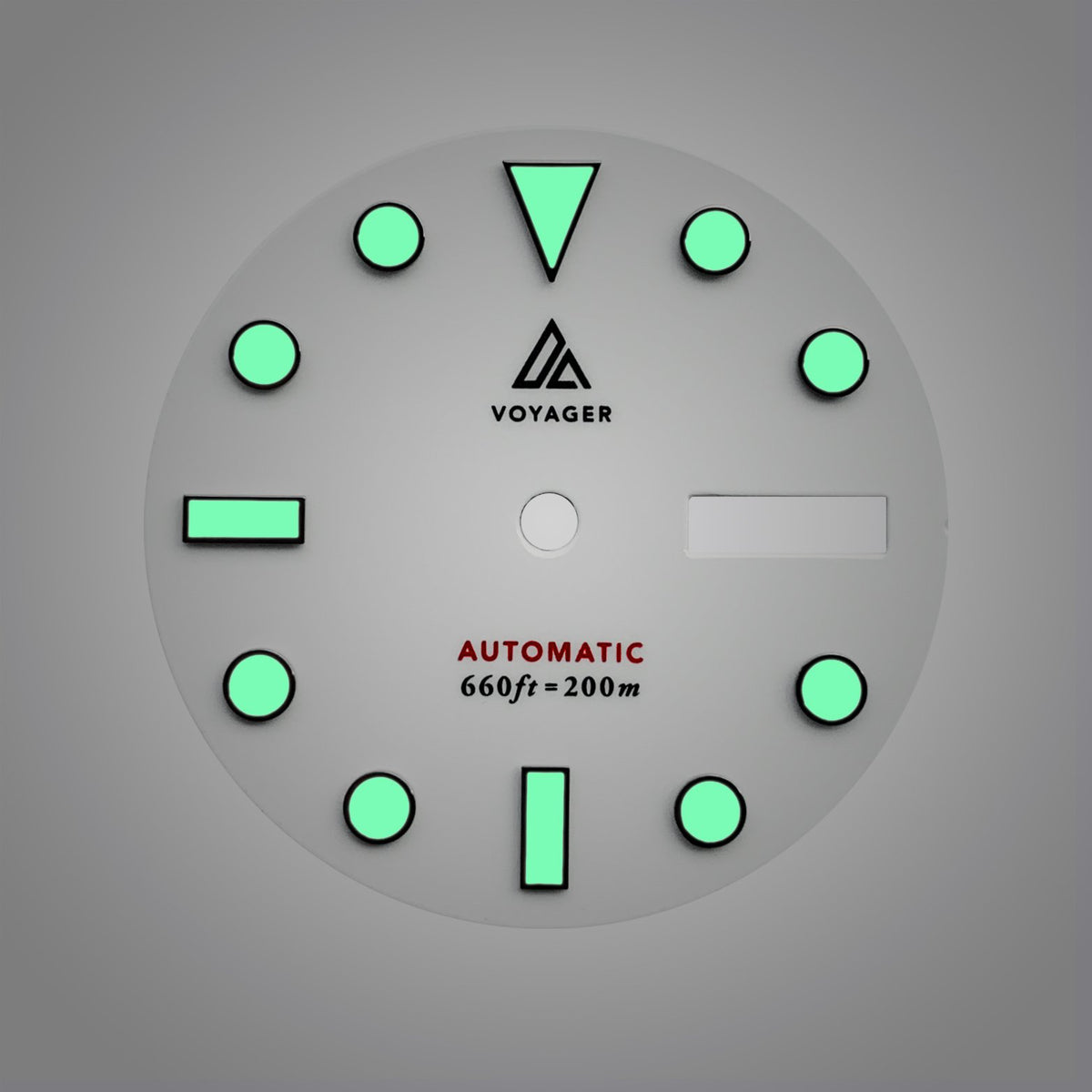 Dial - Voyager 2 - White - Day Date / Date / No Date