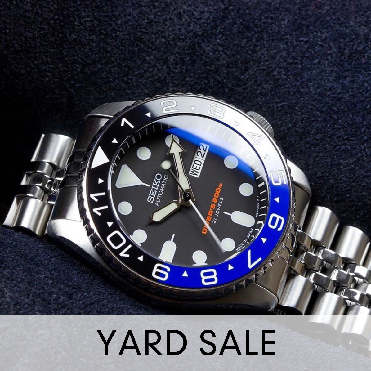 YARD SALE - Ceramic Insert - 007 Dual Time BAT.