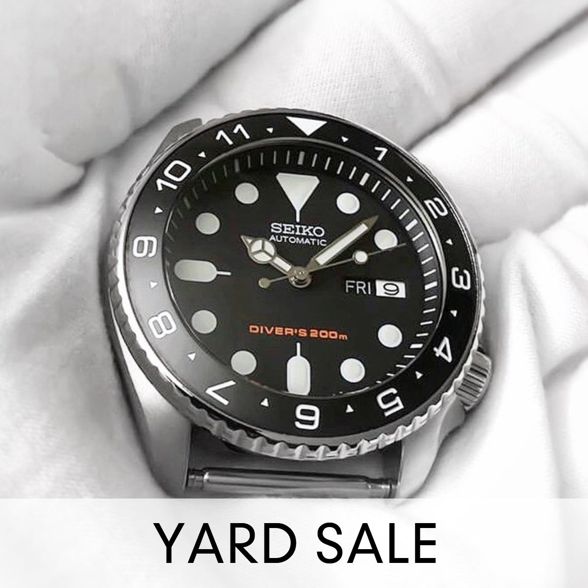 YARD SALE - Ceramic Insert - 007 Dual Time Black