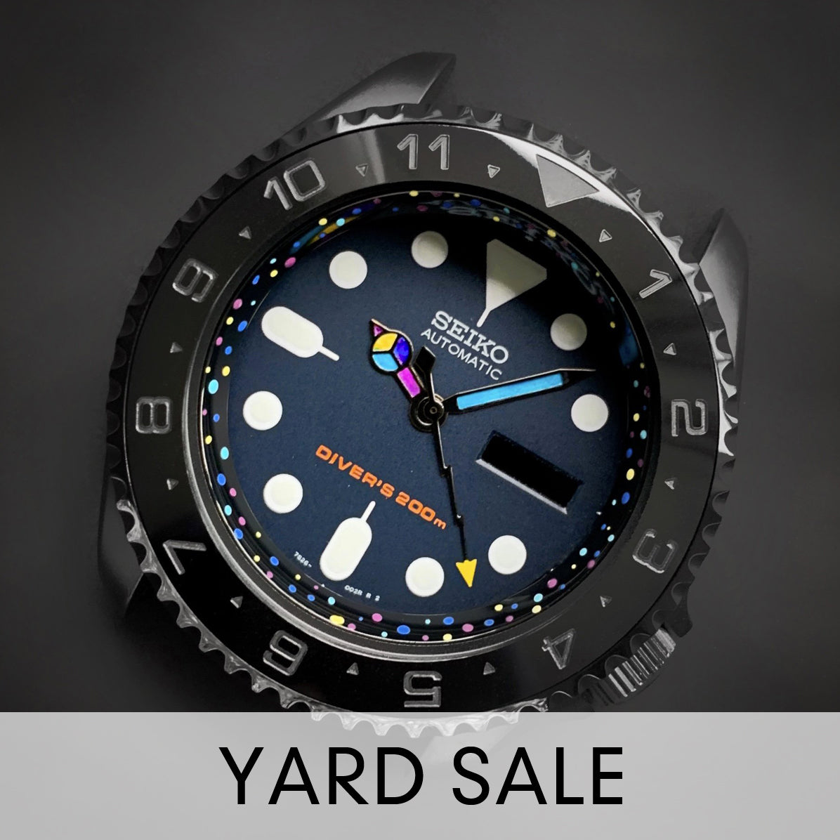 YARD SALE - Ceramic Insert - 007 Dual Time Stealth
