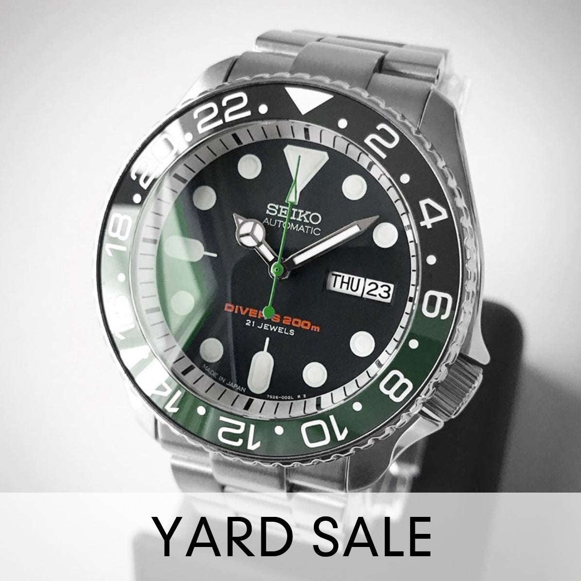 YARD SALE - Ceramic Insert - 007 GMT SPRIT.