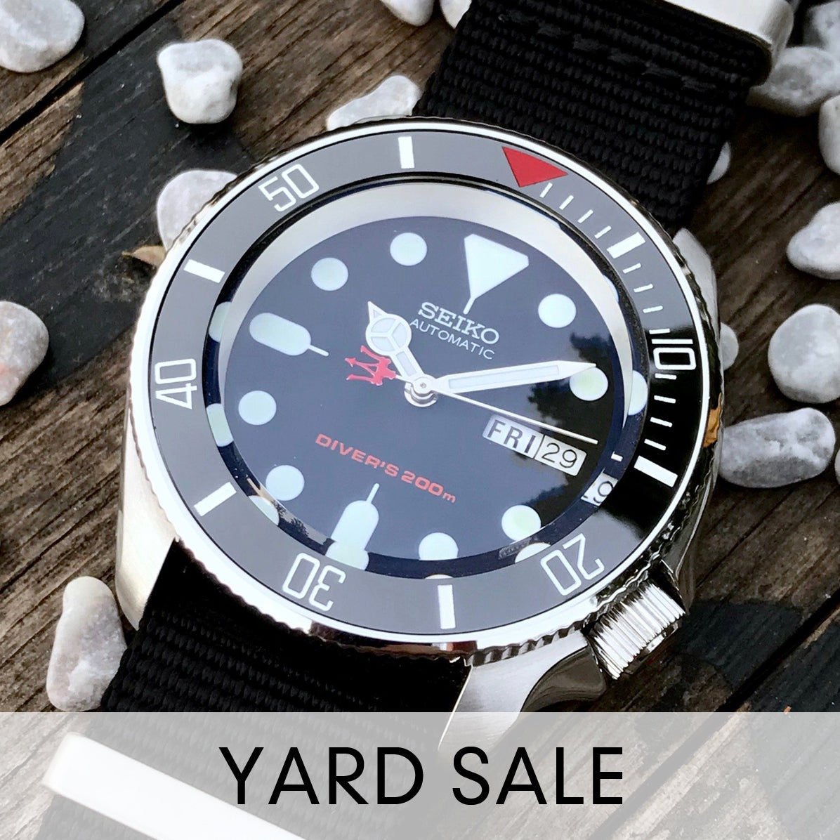 YARD SALE - Ceramic Insert - 007 Sub Vintage Black MK3