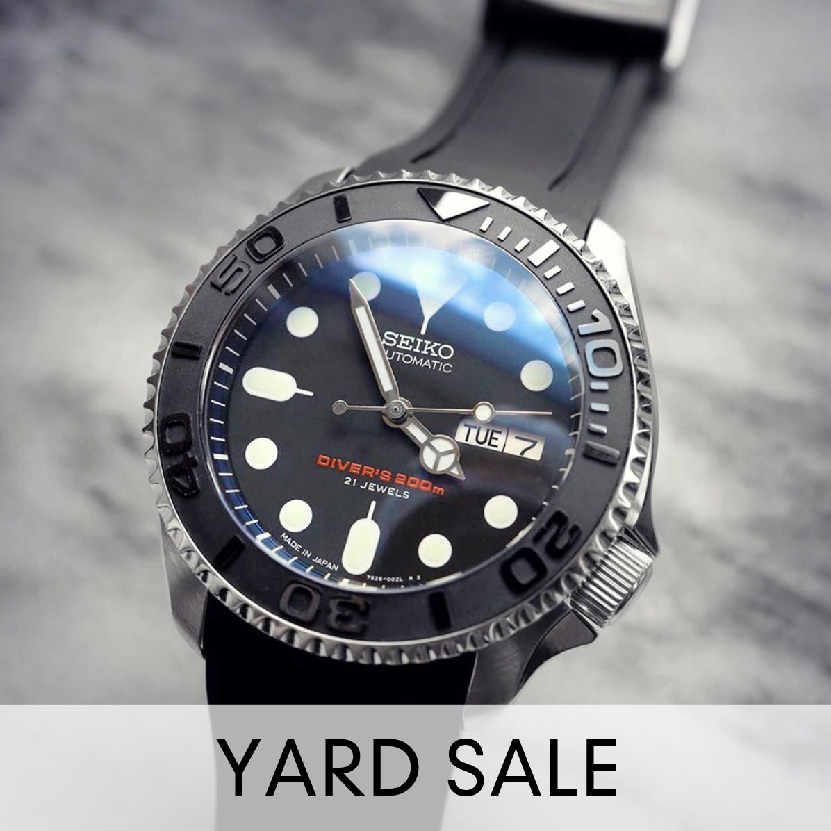 YARD SALE - Ceramic Insert - 007 Yacht Master Black