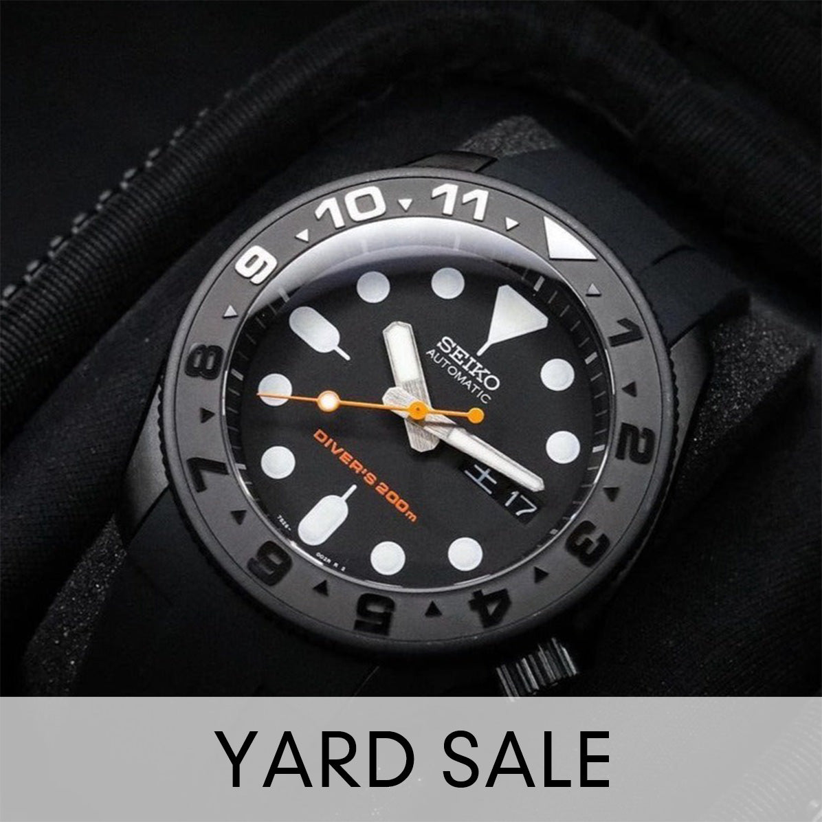 YARD SALE - Ceramic Insert - 007 Yacht Master Dual Time Black