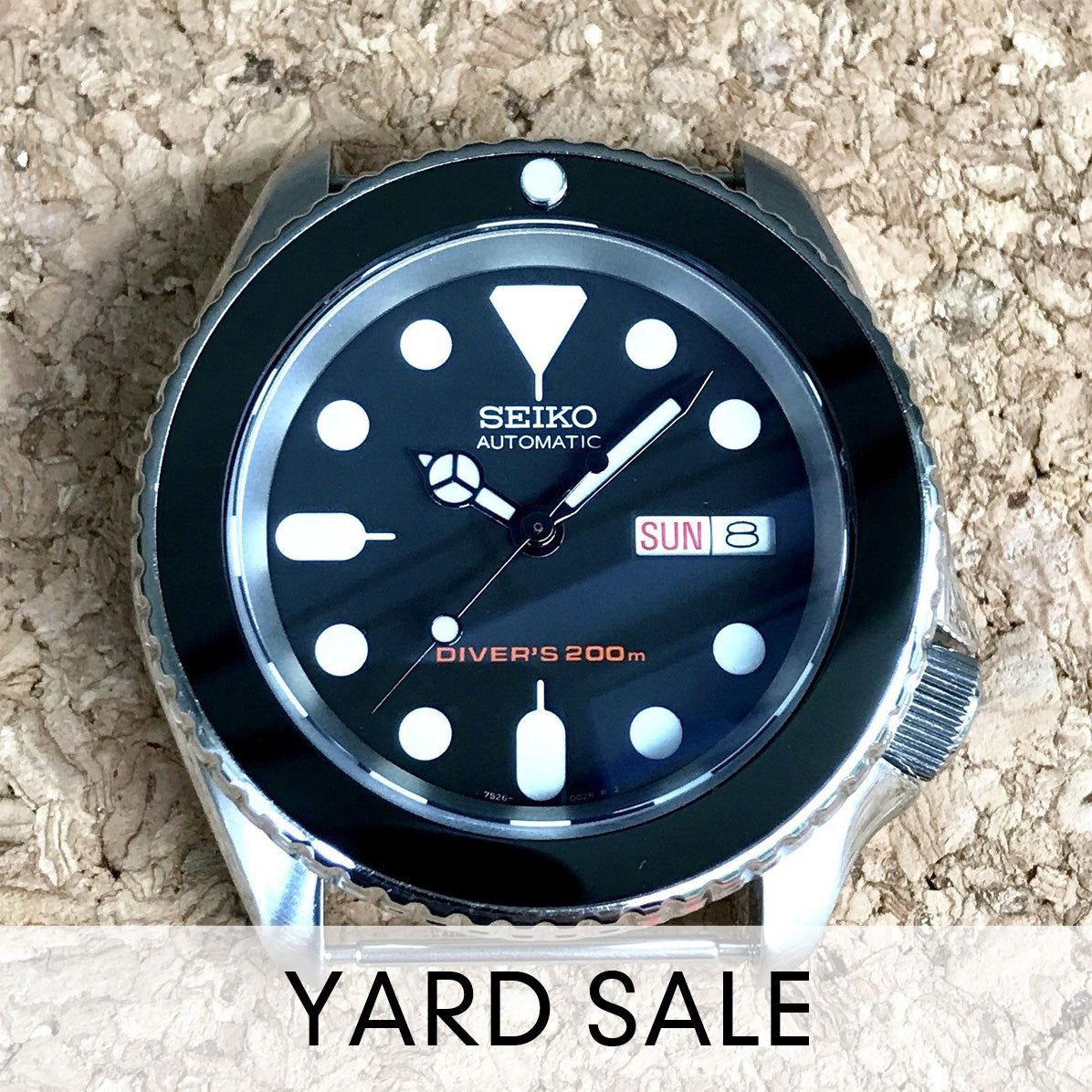 YARD SALE - Ceramic Insert - SKX Stark Black