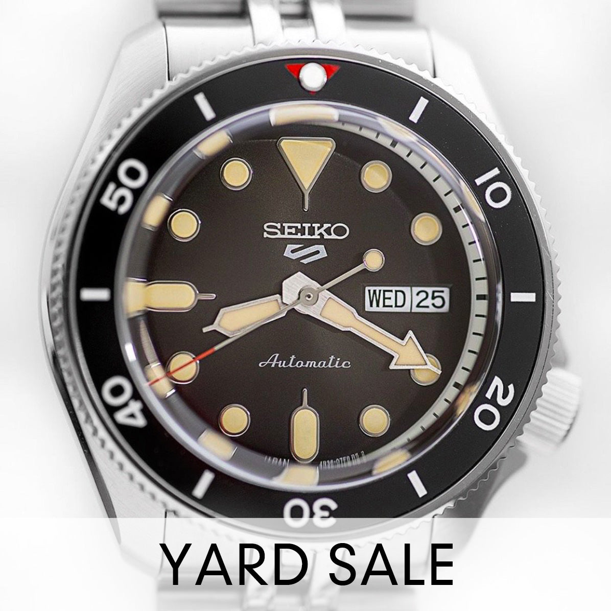 YARD SALE - Ceramic Insert - SKX Vintage Black