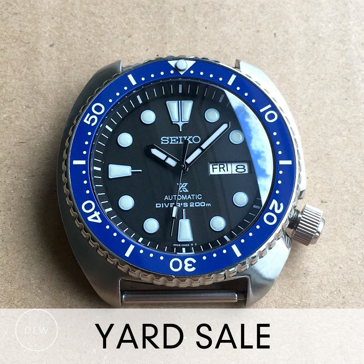 YARD SALE - Ceramic Insert - SRP Turtle Blue