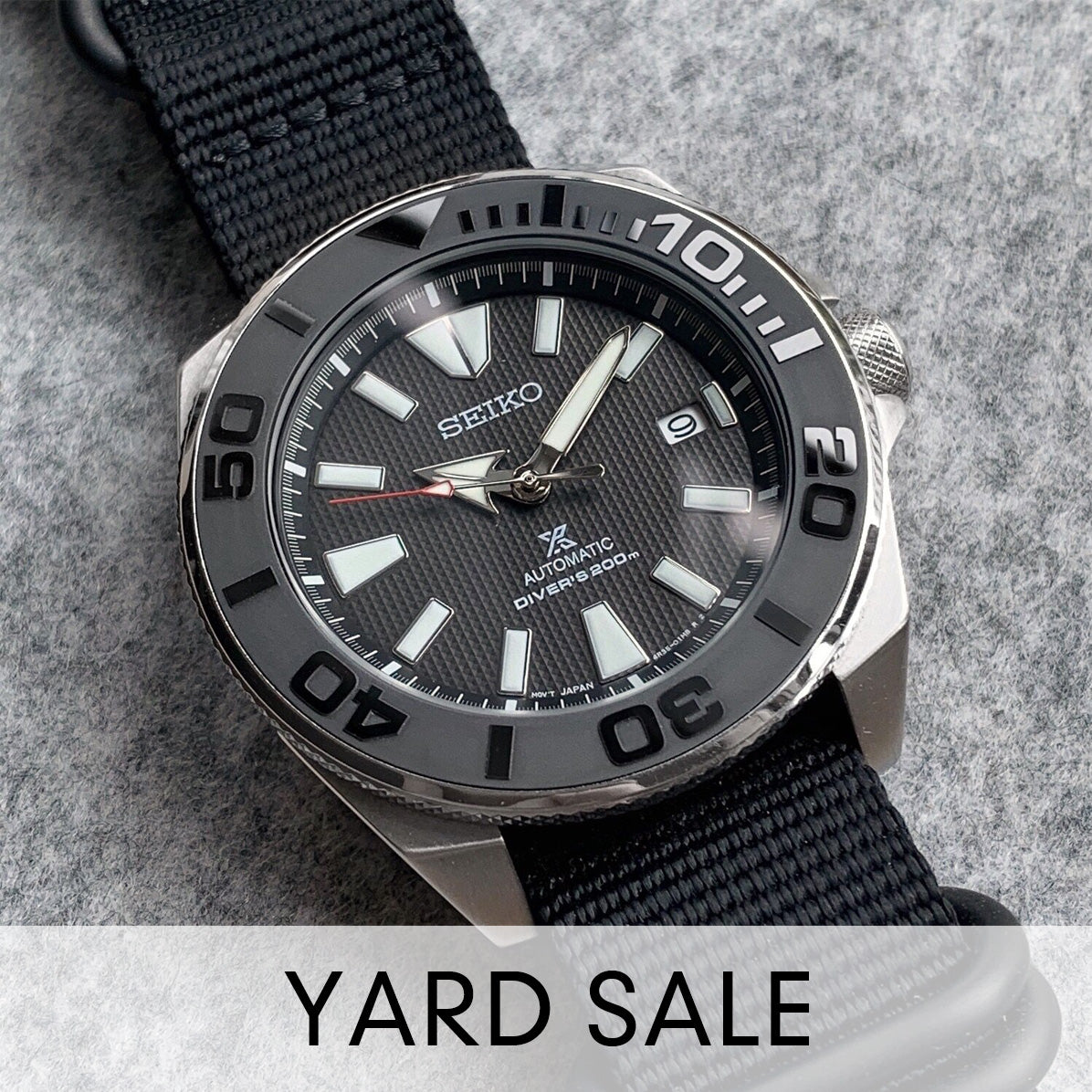 YARD SALE - Ceramic Insert - Samurai Yacht Master Black
