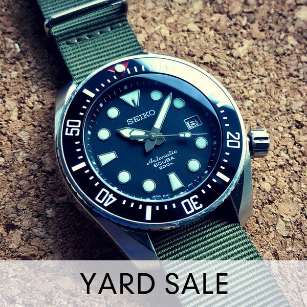 YARD SALE - Ceramic Insert - Sumo DS Red T Black - DLW WATCHES