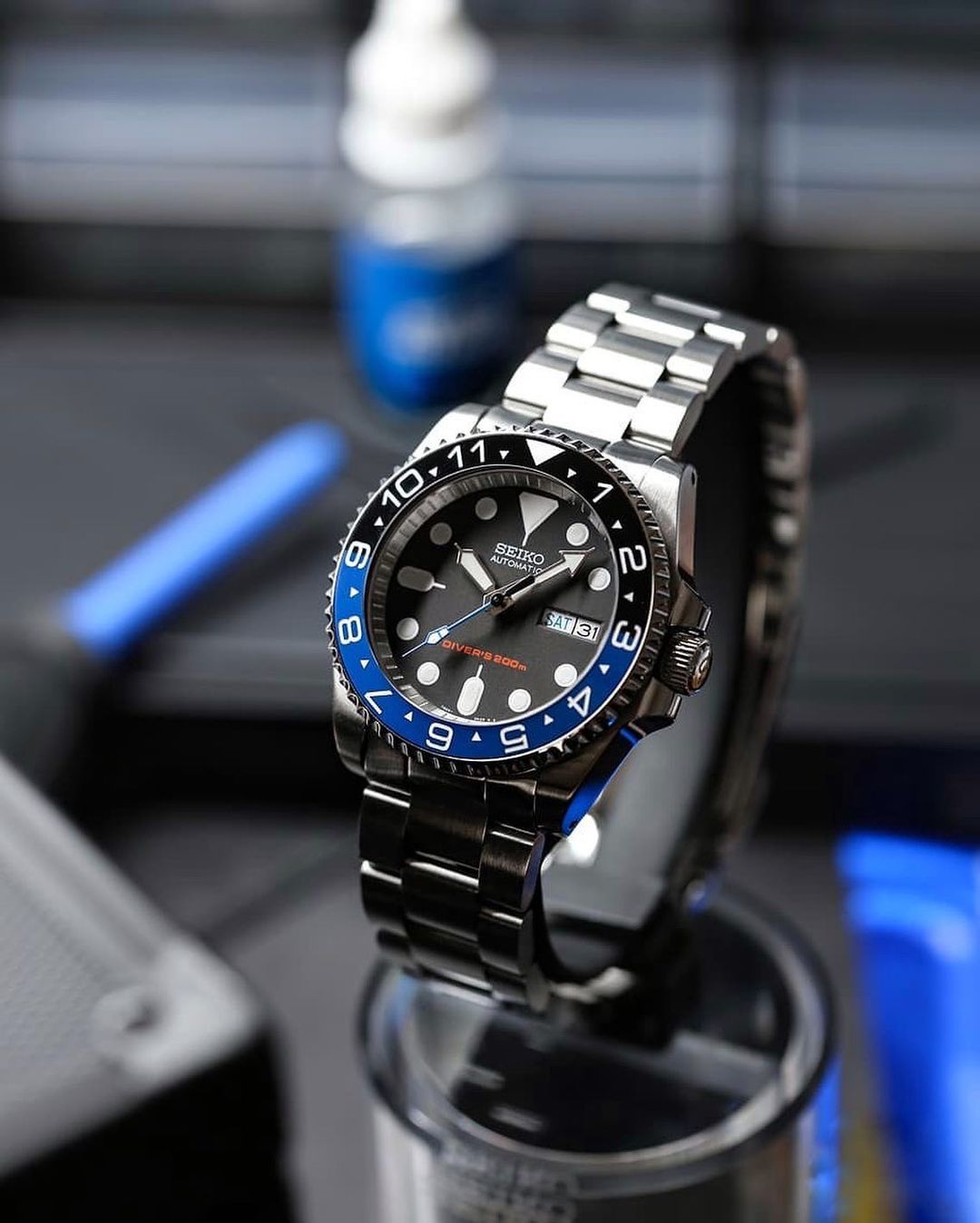 C.R. - SKX007/SRPD - Brushed w Engraved Markers DLW WATCHES