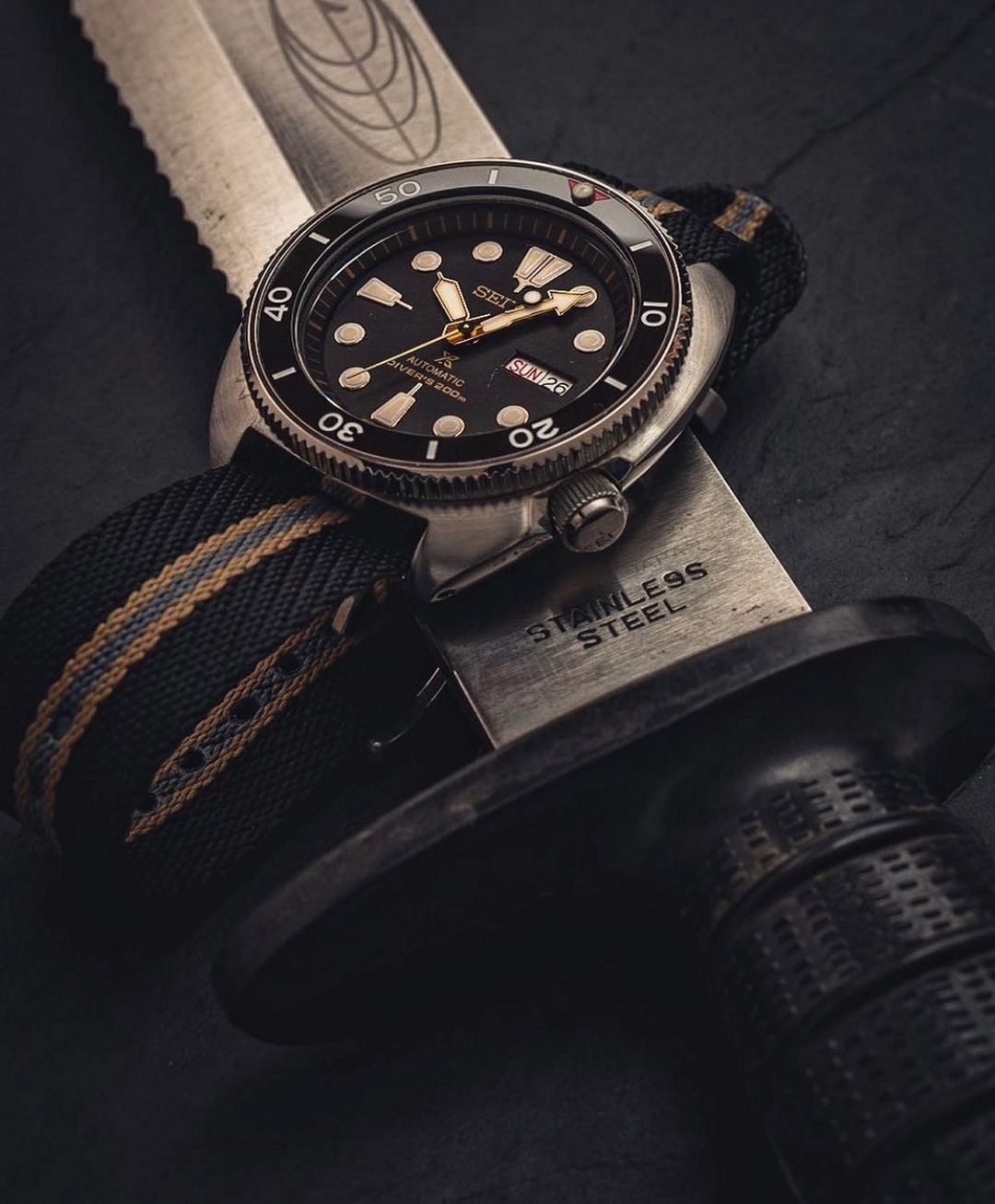 Bezel - SRP Turtle Coin Edge - Polished Steel