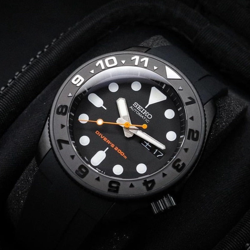 Ceramic Insert - 007 Yacht Master Dual Time Black