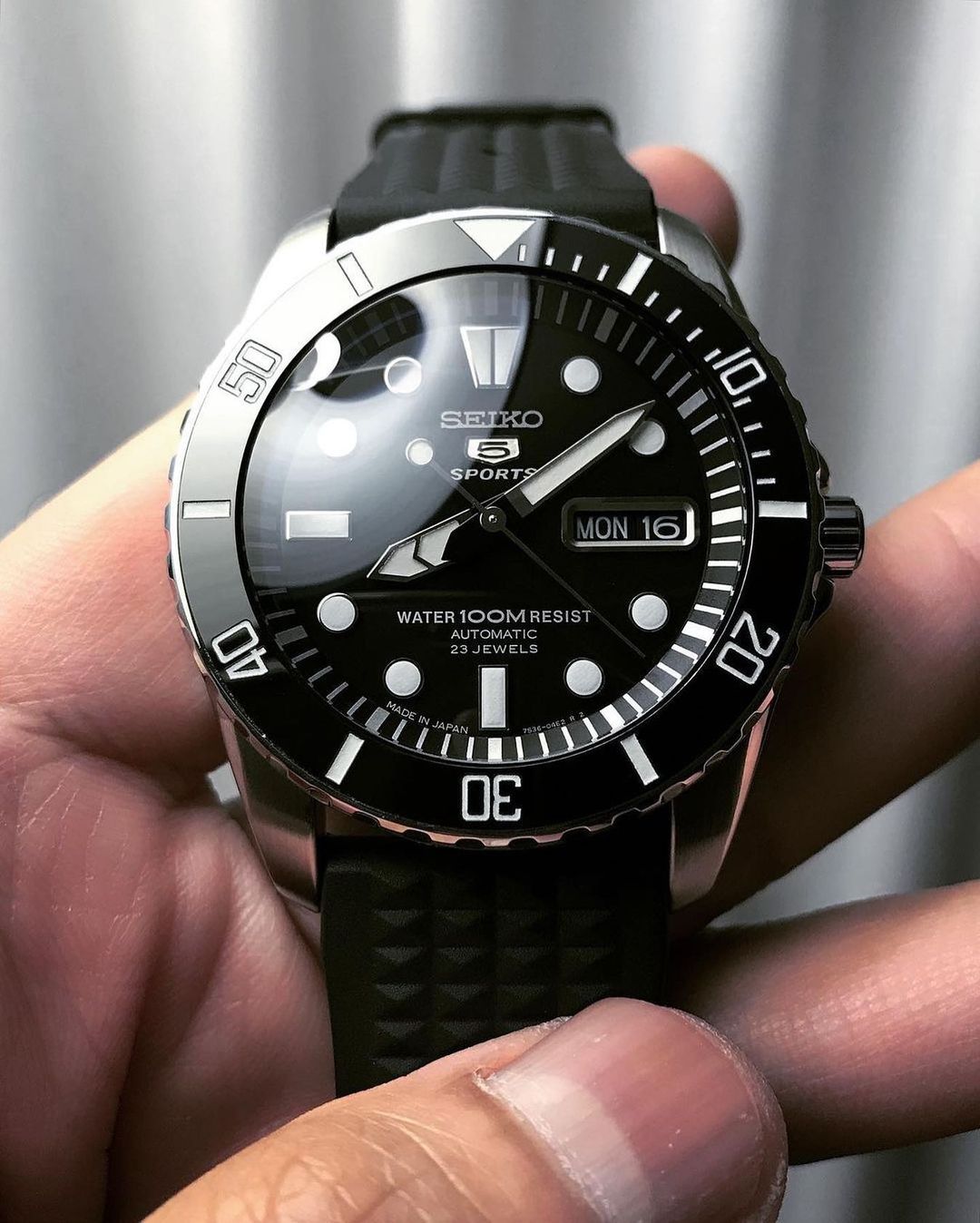 Ceramic Insert - Urchin Sub Black - Luminous Aquaris