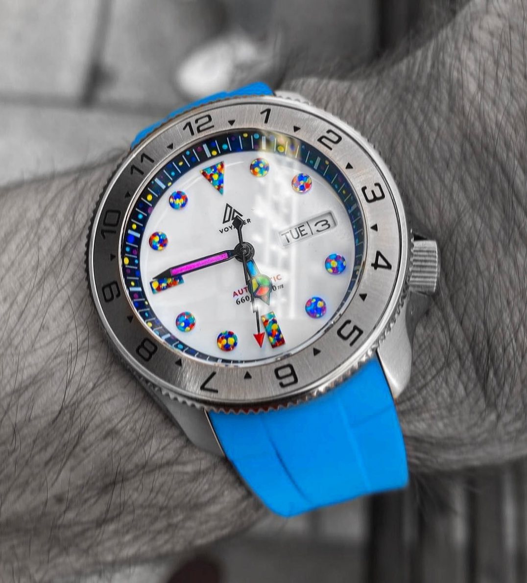Sapphire Double Dome - No Bevel Edge - SKX007/SRPD