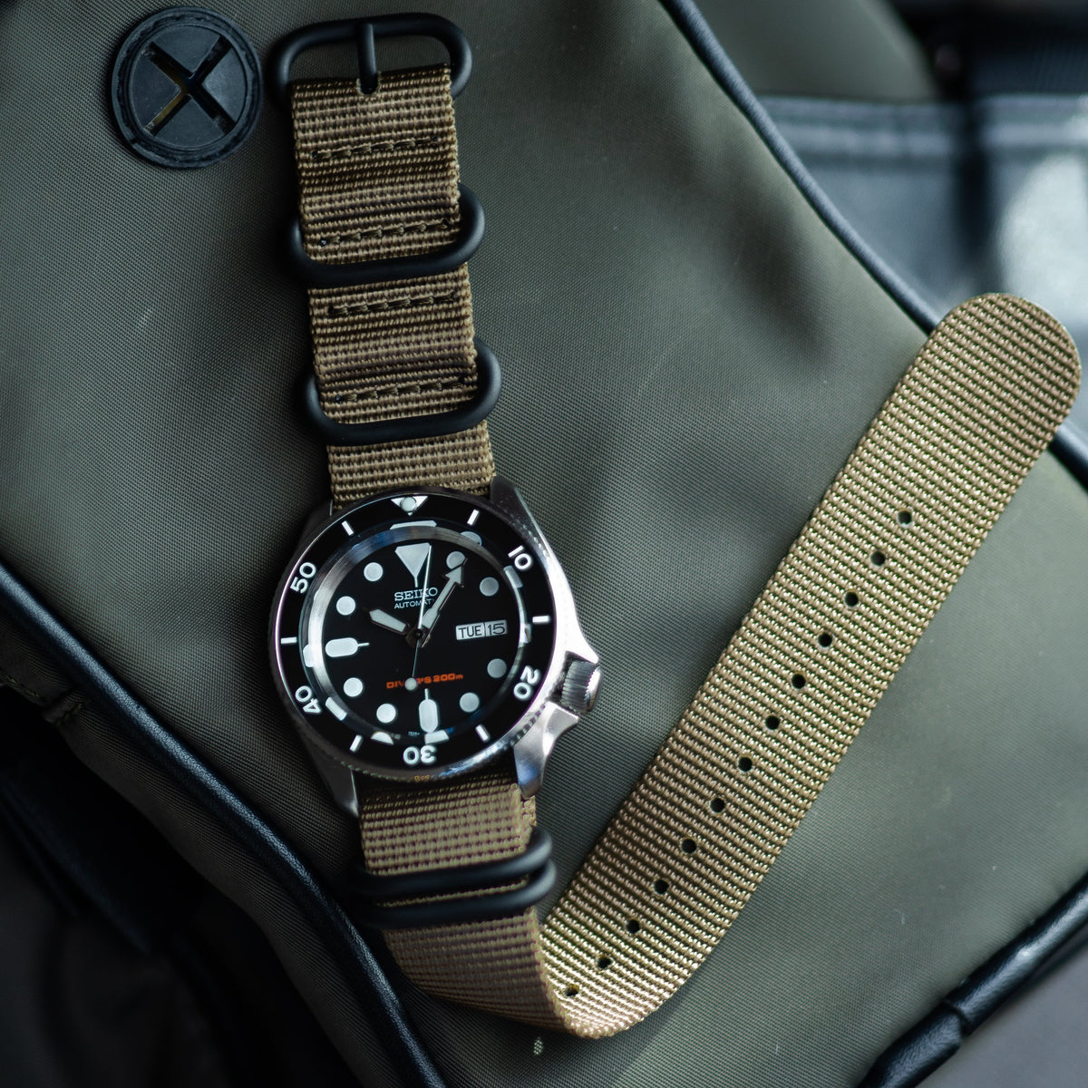 Ceramic Insert - SKX Black - Minimus