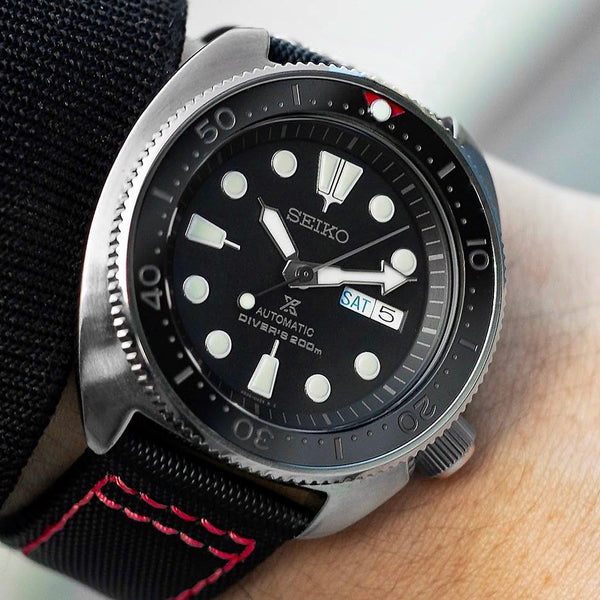 Ceramic Insert - SRP Turtle Red T Stealth - DLW WATCHES