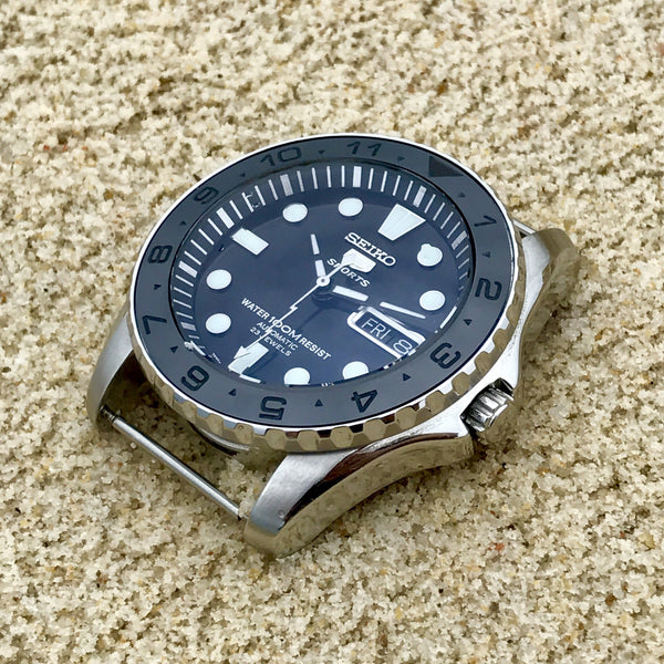 Ceramic Insert - Urchin Dual Time Stealth - DLW WATCHES