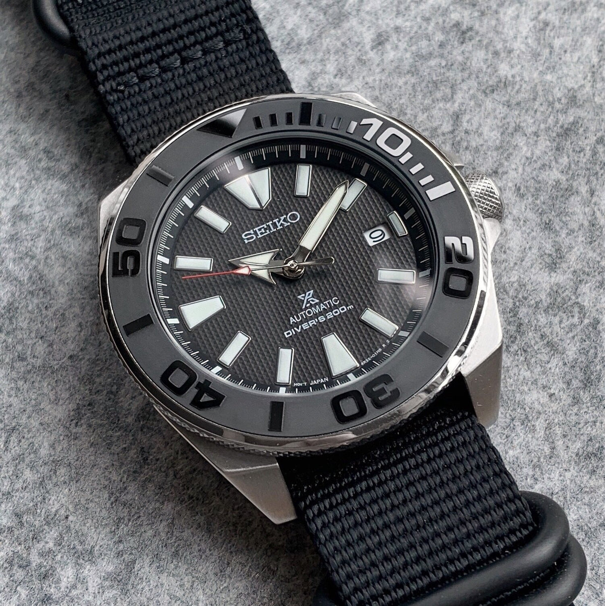 Ceramic Insert - Samurai Yacht Master Black
