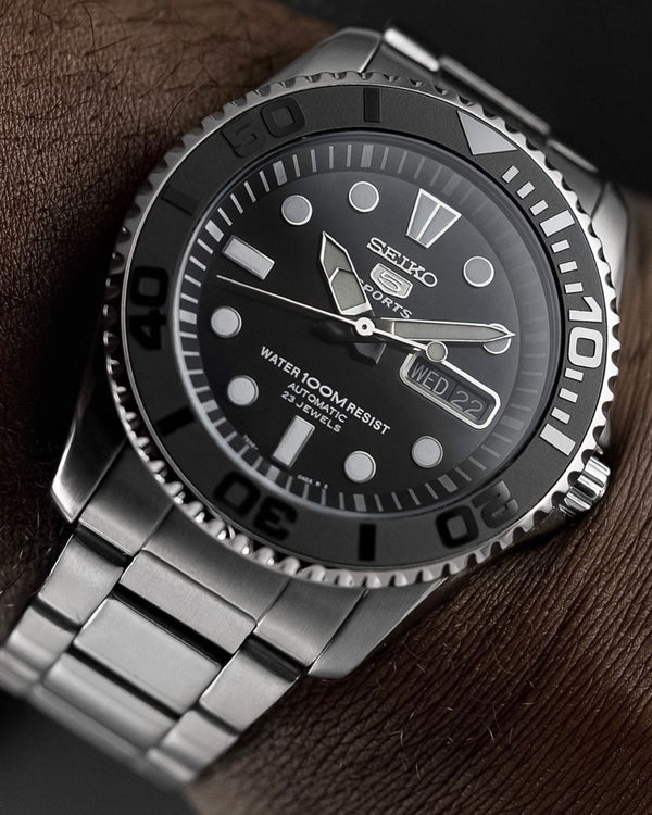Ceramic Insert - Urchin Yacht Master Black - DLW WATCHES