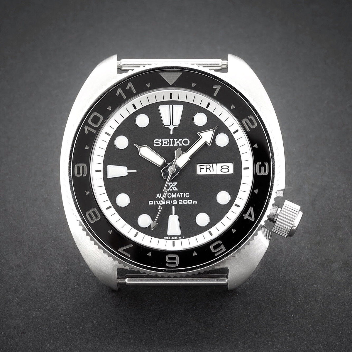 Ceramic Insert - SRP Turtle Dual Time Stealth