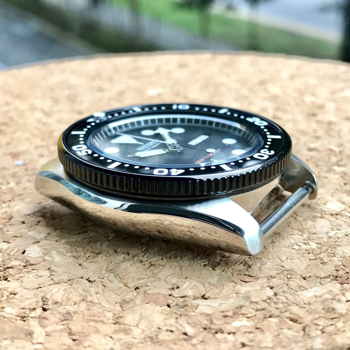 Bezel - SKX007/SRPD Coin Edge - Polished PVD Black