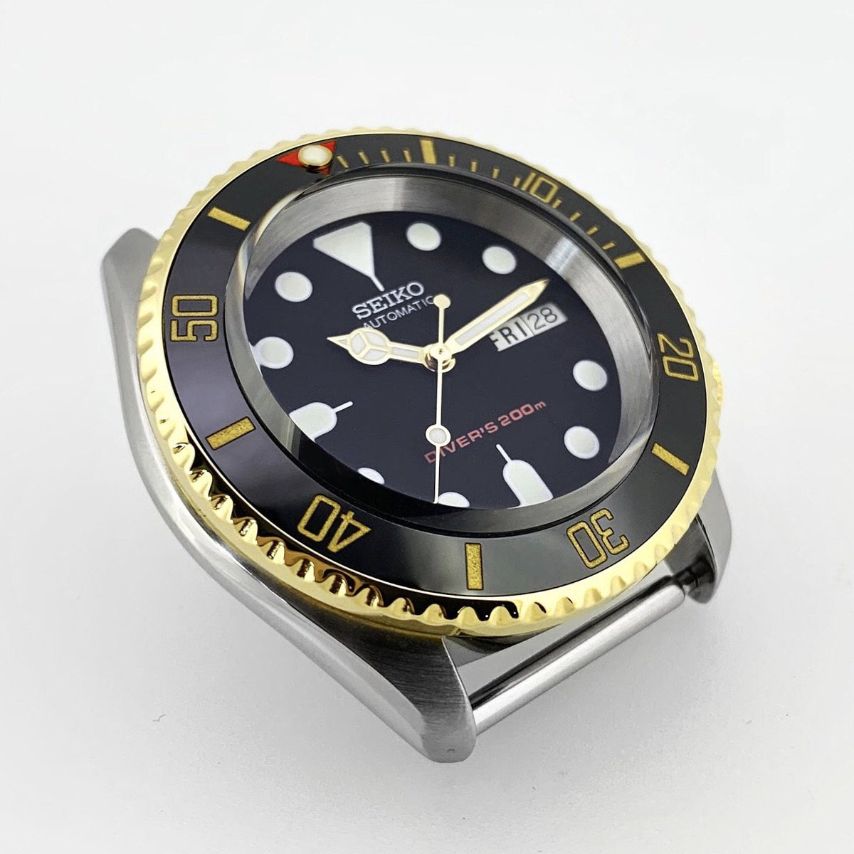 Ceramic Insert - 007 Sub Red T Black X Gold