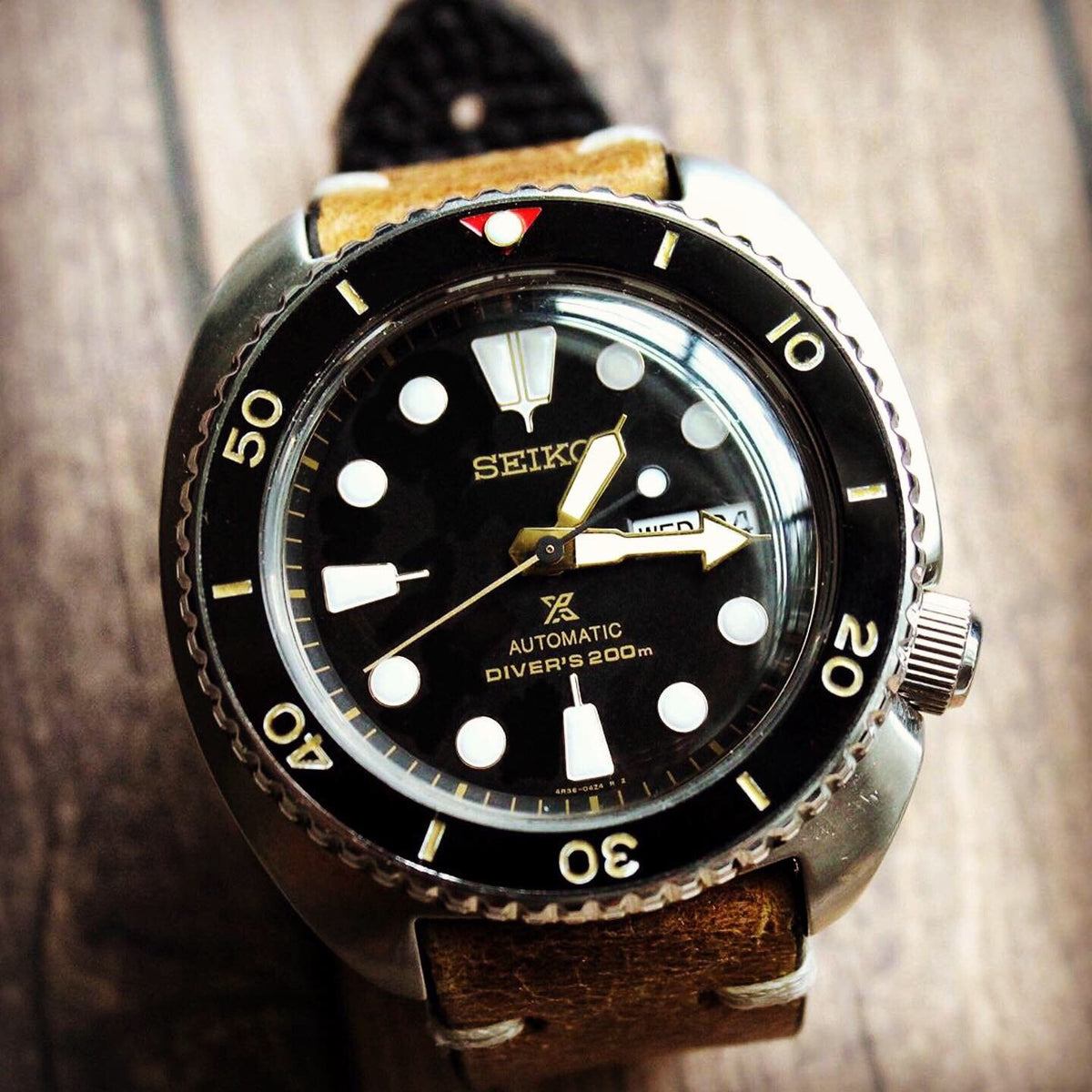 Ceramic Insert - SRP Turtle Red T Black X Gold