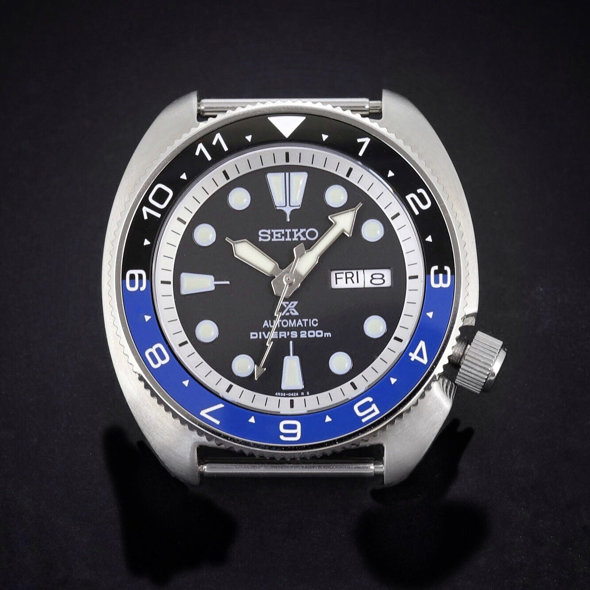 Ceramic Insert - SRP Turtle Dual Time BAT.