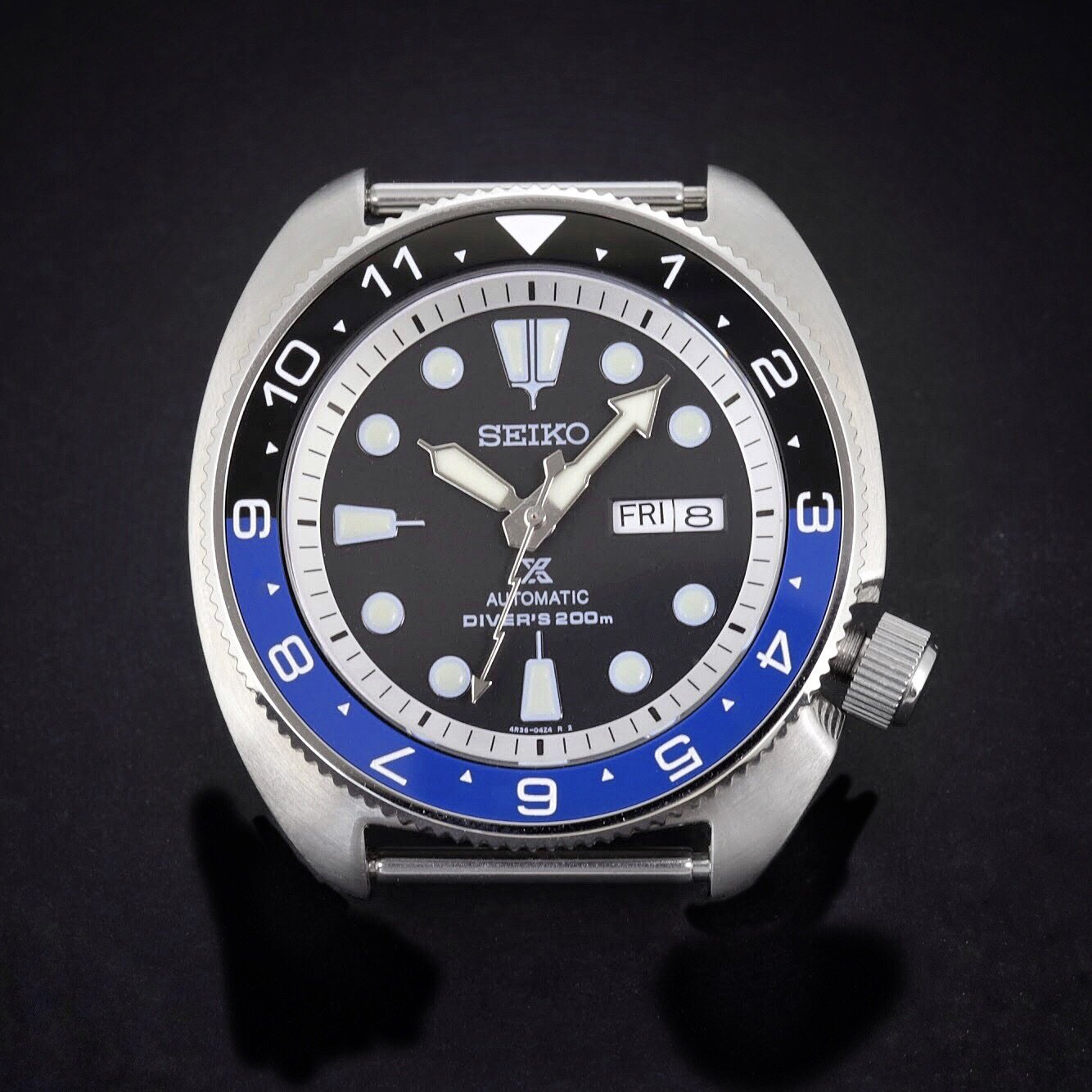 Ceramic Insert - SRP Turtle Dual Time BAT.