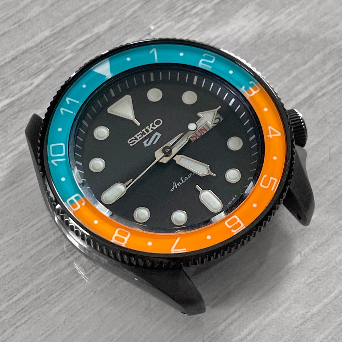 Glass Insert - SKX Dual Time Gulf - Luminous Green