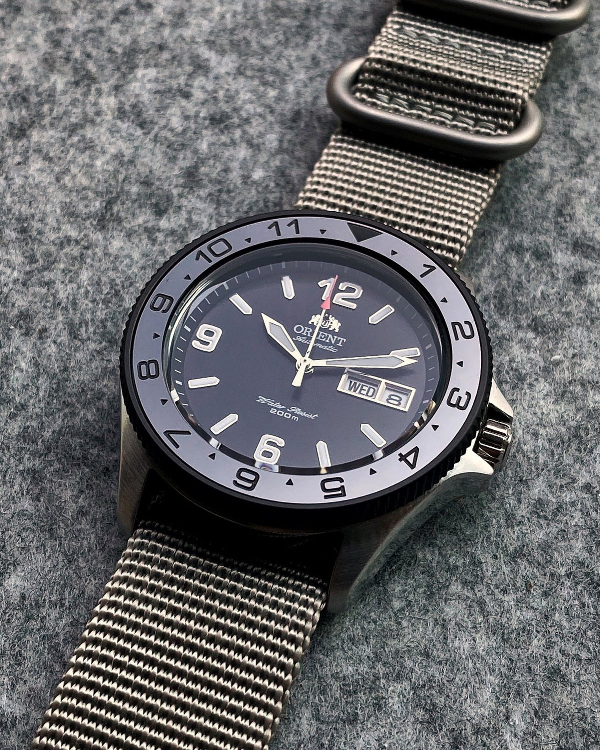 Bezel - Mako &amp; Ray (1 &amp; 2) Coin Edge - Bead Blasted PVD Black