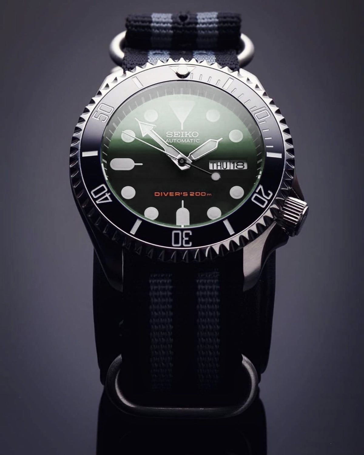 Sapphire Double Dome - No Bevel Edge - SKX007/SRPD