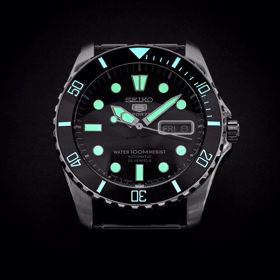 Ceramic Insert - Urchin Sub Black - Luminous Aquaris