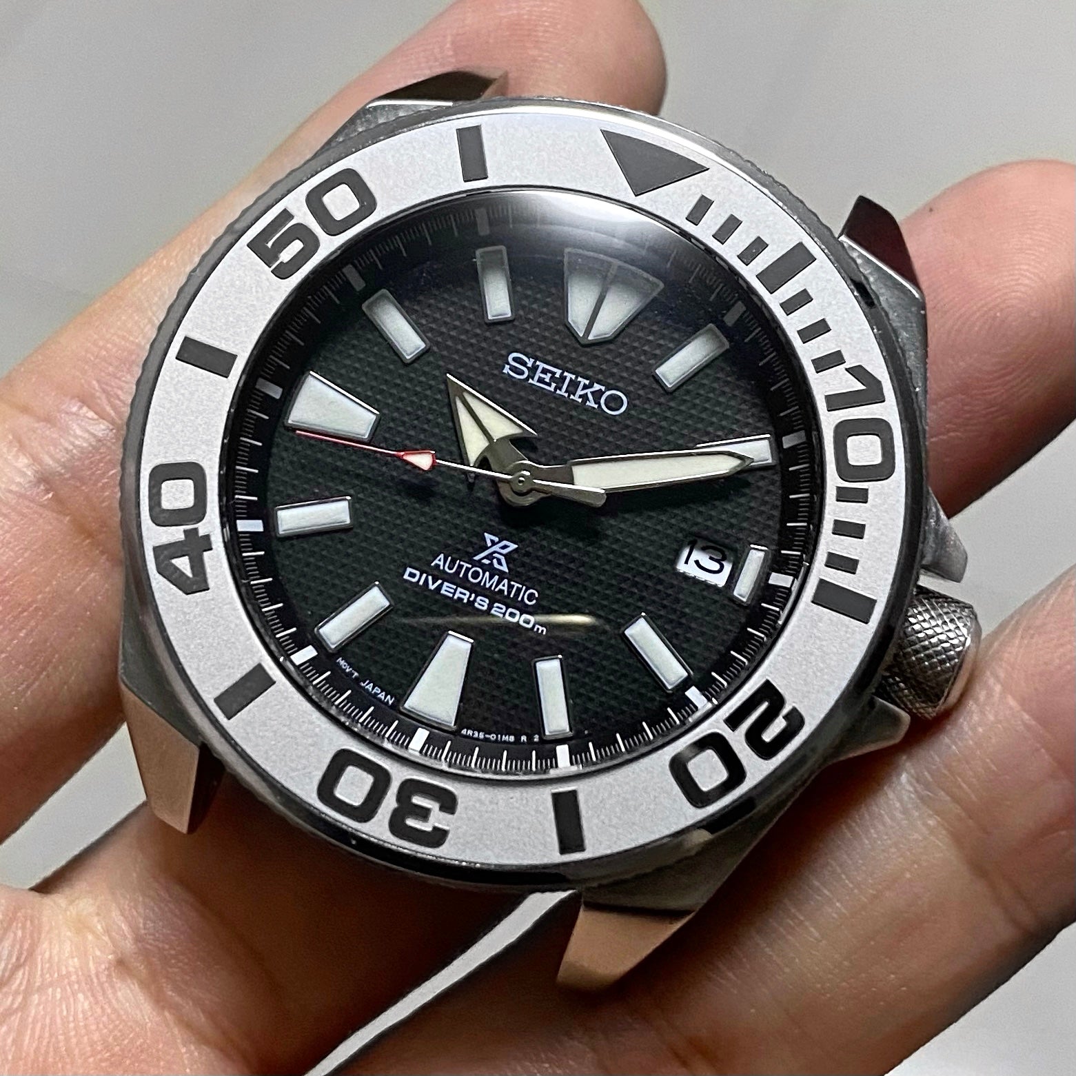 Ceramic Insert Samurai Yacht Master Silver DLW WATCHES