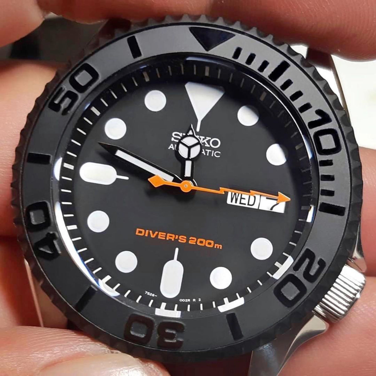 Bezel - SKX007/SRPD Deep Sea - Bead Blasted PVD Black