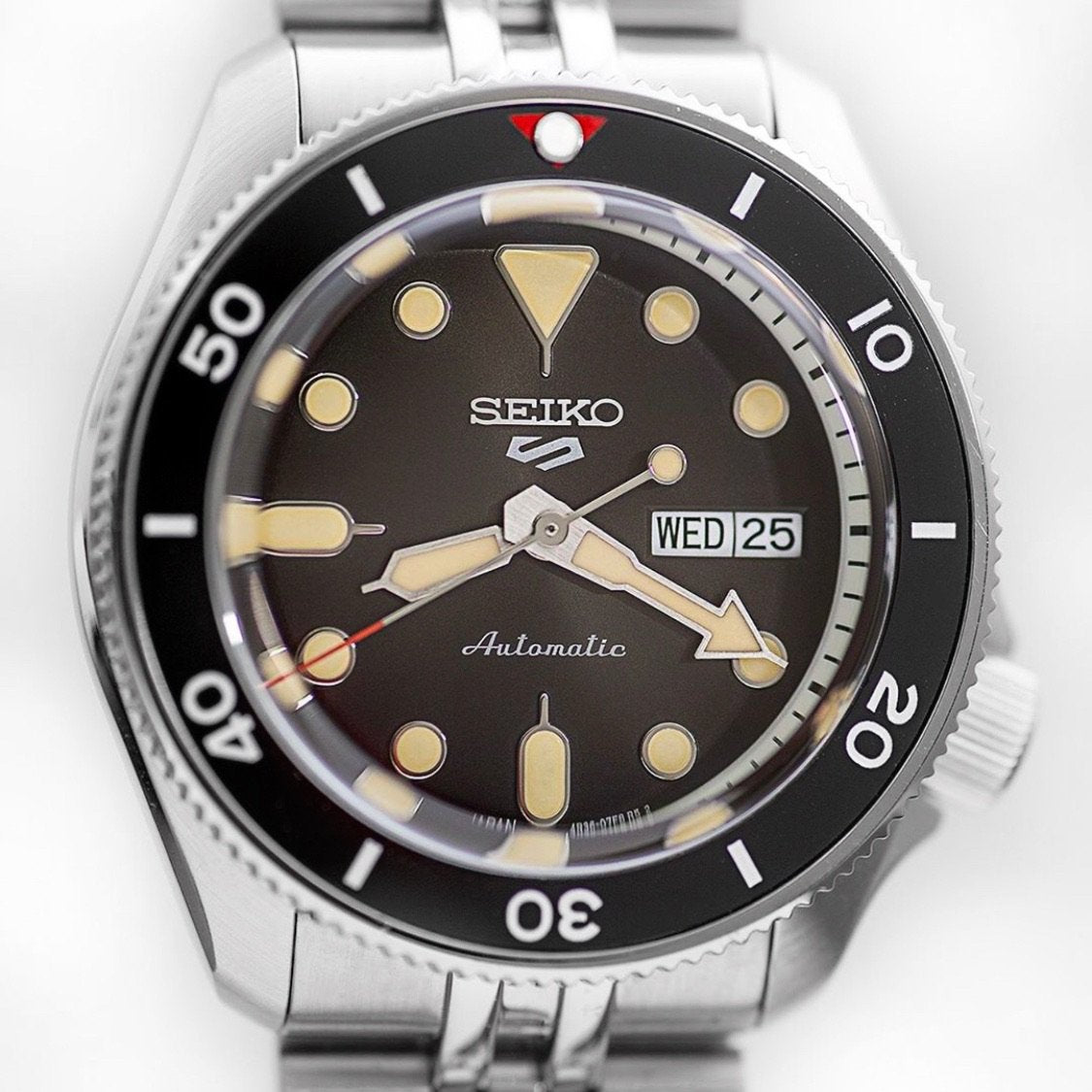 Ceramic Insert - SKX Vintage Black