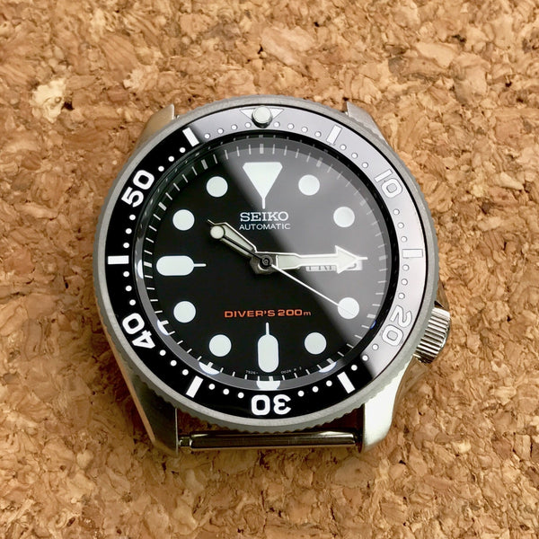 Bezel - SKX007/SRPD Coin Edge - Bead Blasted Steel - DLW WATCHES