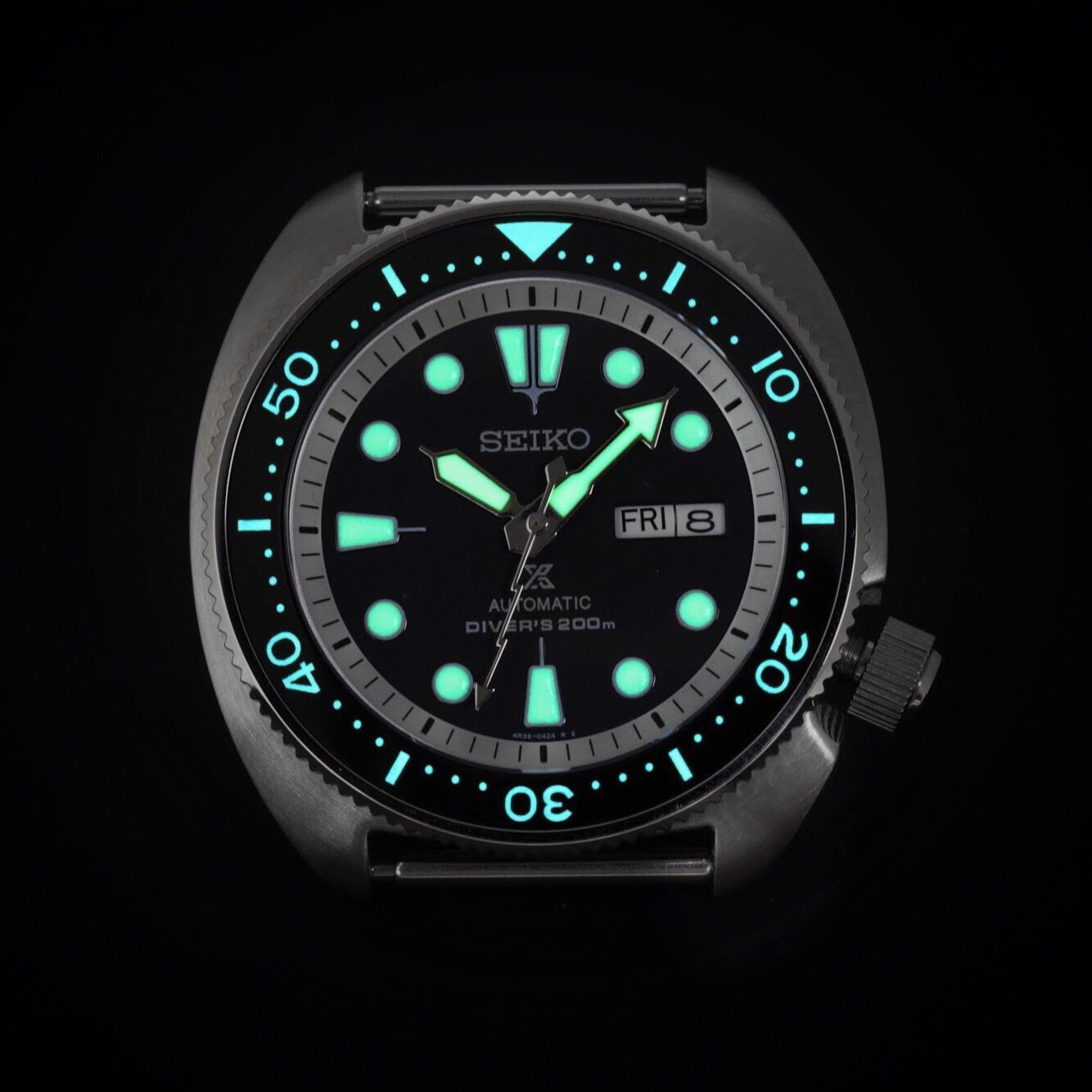 Ceramic Insert - SRP Turtle Black - Luminous Aquaris