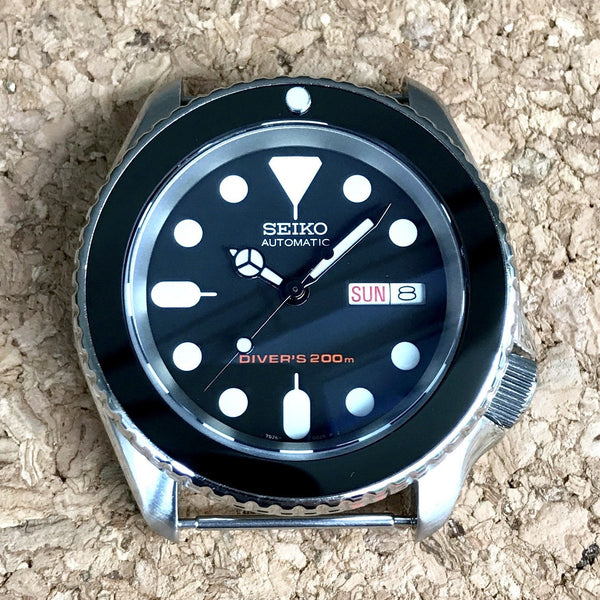 Ceramic Insert - SKX Stark Black - DLW WATCHES