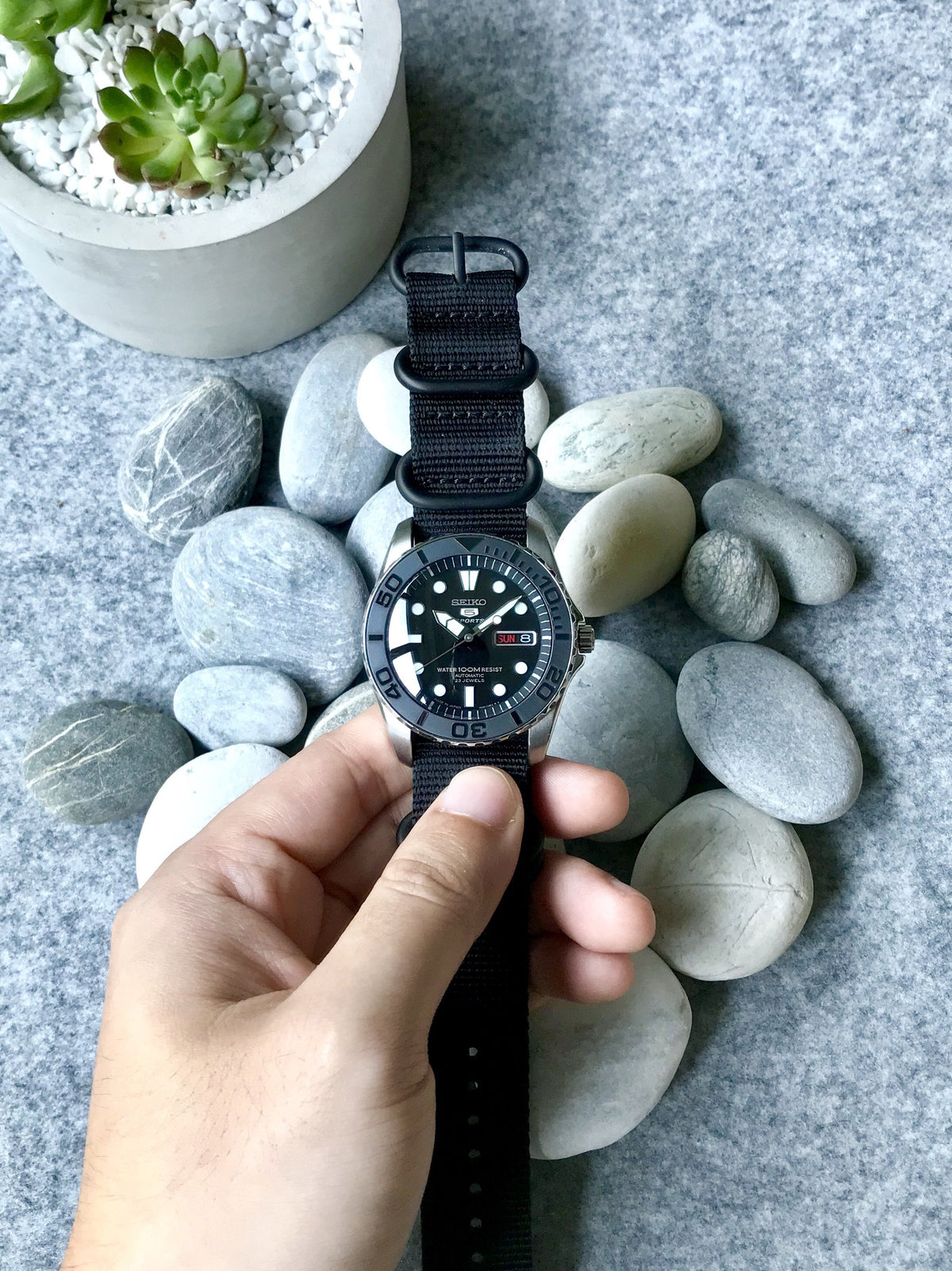 Ceramic Insert - Urchin Yacht Master Black